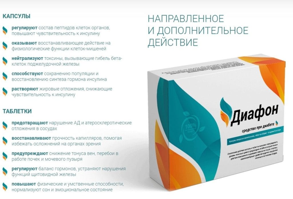 Таблетки Диафон
