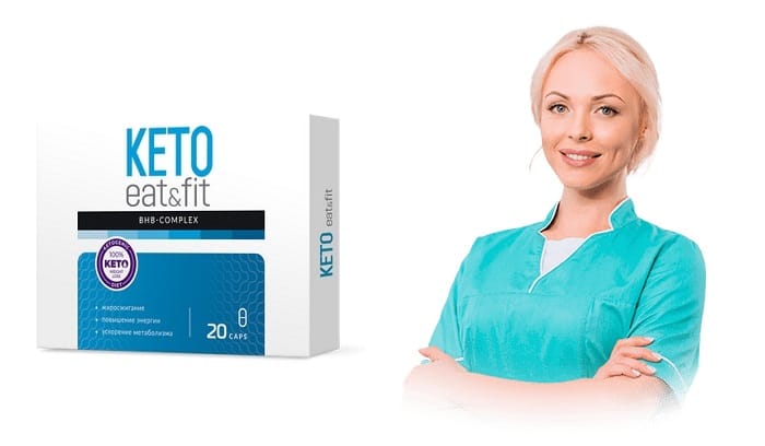 KETO eat&fit BHB COMPLEX для похудения на основе кетогенной диеты: получите тело своей мечты!