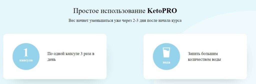 KetoPro β ΠΈΠ½ΡΡΡΡΠΊΡΠΈΡ ΠΏΠΎ ΠΏΡΠΈΠΌΠ΅Π½Π΅Π½ΠΈΡ
