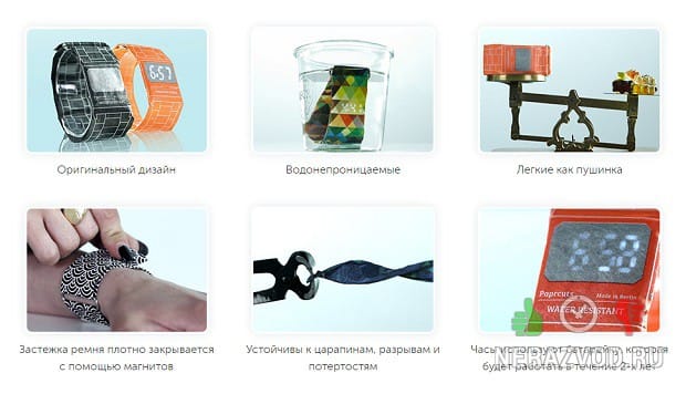 наручные часы Paprcuts Watch